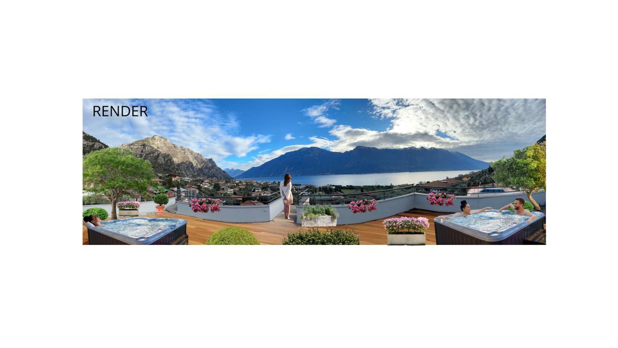 Aria Life Hotel Limone sul Garda Exterior foto